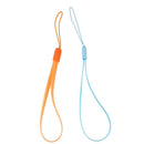 Soft Wrist Strap / Cellphone, Key Chain Blue, 2 Pieces, Orange G3D5