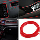 Flexible Dashboard Mouldings Decals Line 5M DIY Car Interior Decorative