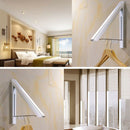Invisible Clothes Hanger Folding Drying Rack Portable Retractable Space Tow