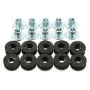 30x Motorcycle Rubber Grommets Bolt For  Yamaha