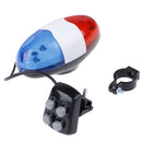 1pc Bicycle Bell 4 Tone Bicycle Horn Handlebar Bike  Light Electronic Siren J Nw