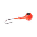 10Pcs Red Lead Round Jig Head Fishing Lures Bait Hook Fish Tackle 5g 35mm