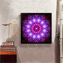 Purple Flower Full Drill Diamond Painting Embroidery DIY Cross Stitch Decor