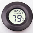 Hot Portable Indoor LCD Hygrometer Humidity Thermometer Round Temperature Meter