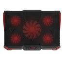laptop cooler cooling pad with Silence 5pcs LED Fans USB 2.0 Adjustable Not