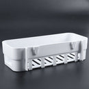 Bathroom shelves Wall-mounted bathroom shelves Toilet suction Cup Storage R