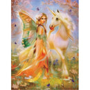 5D Diamond Girl Animal Painting DIY Embroidery Cross Stitch Home Art Decor