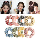 18 Pieces Hair Scrunchies Stylish Ponytail Holder Ties Rope Bands Scrunchie