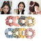 18 Pieces Hair Scrunchies Stylish Ponytail Holder Ties Rope Bands Scrunchie