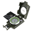 MagiDeal  Metal Sighting Compass W/ Inclinometer Camping Hiking Gear