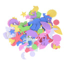 110Pcs Mixed Animal All Shape Foam Stickers Kindergarten LJ