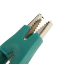 Electric Alligator Clip Connector For Multimeter Volt Cuttent Tester Green