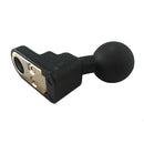 1X(Motorcycle Universal Rearview Mirror Adapter Ball Bracket Mobile Phone B