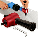 Double Head Nibble Metal Cutting Sheet Nibbler Saw Cutter Drill Attachment
