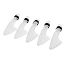 5Pcs Fishing Rod Cap Sea Rod Tip Protector Rod Pole Head Cover Sleeves 6#