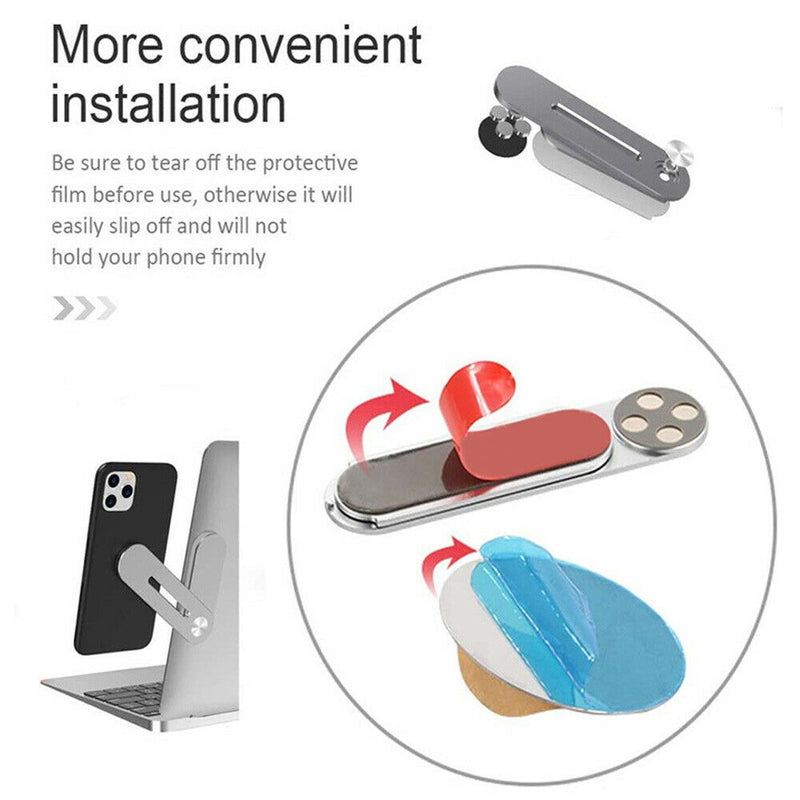 Magnetic Laptop Side Stand Dual Monitor Display Screen Phone Bracket Support