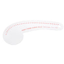 2pcs French Curve Ruler Spline Design Measure Sewing Tool for Pattern Making