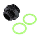 G1/4 Dual External Thread Tube Connector for PC Water Cooling System