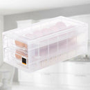 Kitchen Egg Storage Box 24 Grid Egg Box Food Container Organizer Boxes For