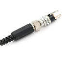 Lockable Male 5.5mmx2.1mm DC Power Socket Female Panel Connector P2D8BX