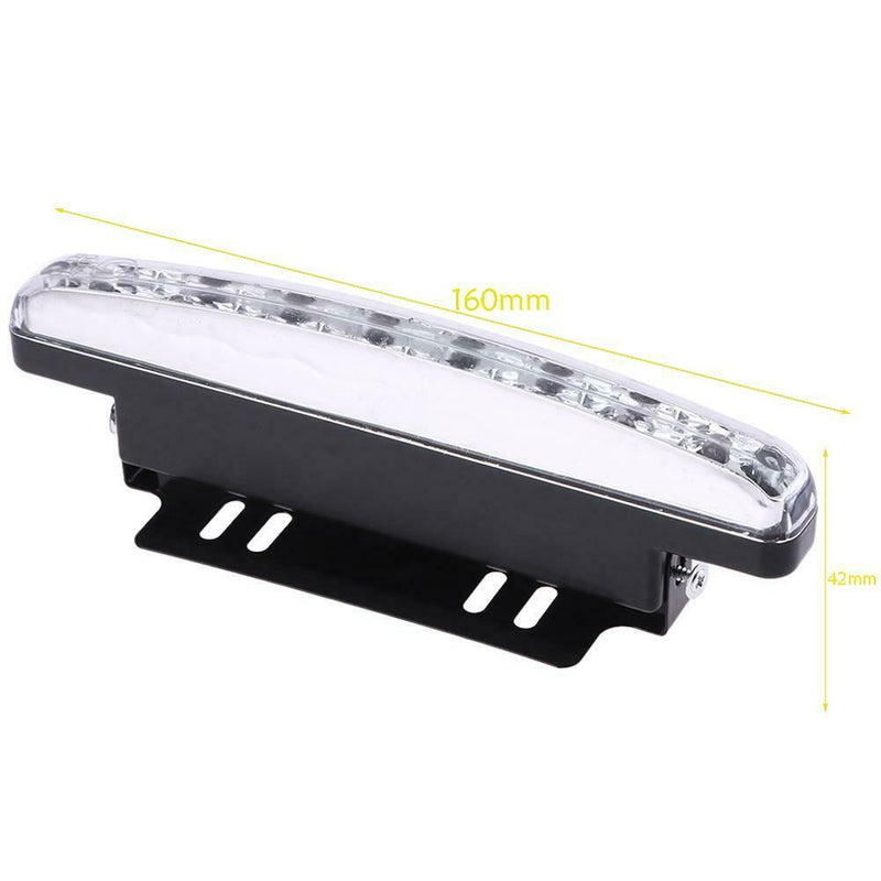 Universal Waterproof 8LED Car Motorcycle Daytime Running Light DRL Lamp Lighting