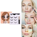 3 Pairs Magnetic False Eyelashes Magnetic Liquid Eyeliner Set Magnetic C6A6
