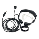 Throat Mic Earpiece for Yaesu Vertex Radio VX-6E VX-6R VX-7E VX-127 VX-170