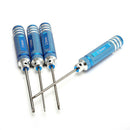 4 Pcs 1.5 2.0 2.5 3.0mm Hex Screwdriver Hexagon Screwdriver Set Allen Drive M6D7