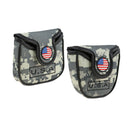 Golf Mallet Putter Headcover Club Square Protective Bag & Magnetic Closure