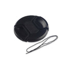 52mm New Center pinch snap on Front Lens Cap Protect Cover for Canon Nikon Sony/