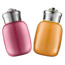 2PCS Mini Vacuum Flasks Kids Milk Water Cup Travel Kettle Rose & Orange