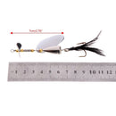 1pc Vissen Spinner Sequins Spoon Metal Bait Bass Rotating Fishing Lure Crankbait