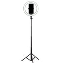 10 Inches Selfie Led Ring Light With Tripod Stand And Cell Phone Holder Des