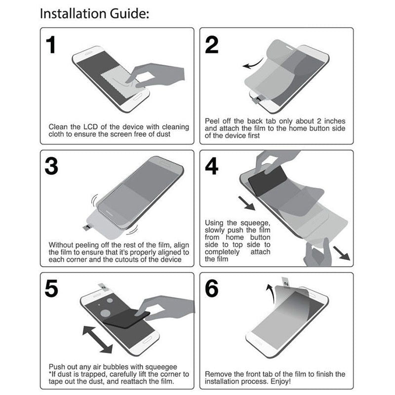 1 HD Protective pad Case Cover Skin Film Foil Protection For iPad mini 4LJ