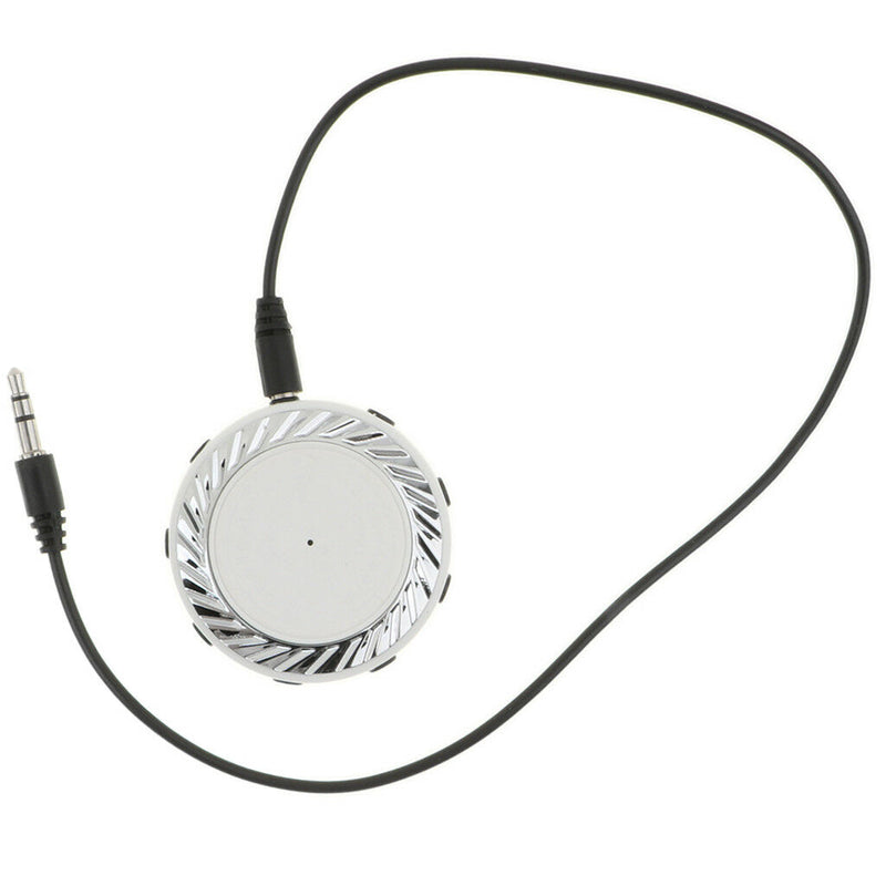 3.5mm 1Male to 8 Female Splitter Stereo Extension Audio Cable White