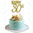 happy 30th cake toppers anniversary party supplies birthday party decoration FT
