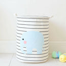 Fabric Laundry Basket Waterproof Basket for Toys Baby Dirty Clothes Baskets