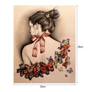 5D Butterfly Beauty Back DIY Diamond Embroidery Painting Cross Stitch Craft