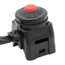 Universal Motorcycle Red Push Button Kill Stop Switch for Dirt Bike KTM ATV