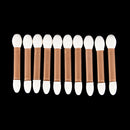 10x Makeup Double-end Eye Shadow Eyeliner Brush Sponge Applicator Tool Brush JR