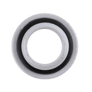 White G1/4 Dual External Thread Hose Connector for PC DIY Water Cooling System