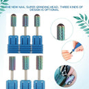 Professional Drill Heads Nail Drill Bit For Manicure Tungsten Steel Grindin A8D1