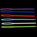 100 pcs 7CM/2 3/4inch Plastic Hand Sewing Yarn Darning Tapestry Needles Pla K5B3