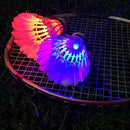 Lovely 1* Dark Night LED Badminton Shuttlecock Birdies Lighting Multicolours US