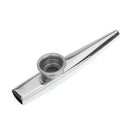 Kazoo Aluminum alloy Metal with 5 pcs Gifts Flute Diaphragm for Children Mu B7X4
