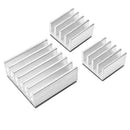 3PCS Set Aluminum Heatsink Cooler Adhesive Kit for Cooling Raspberry Pi 0hk