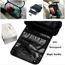 Storage for the Car Back Seat with Insulated Compartment Containing a Cool