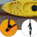 Kayaks Kayak Canoe Deck Elastic Kit 3.8m Nylon Elastic J Hooks Buckles