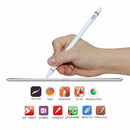 2 in 1 Stylus Touch Pen Capacitive Tablet Stylus Pen Drawing Pens (White)