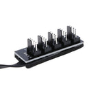 40cm 1 To 5 4-Pin molex TX4 PWM CPU cooling fan splitter adapter power ca3CO